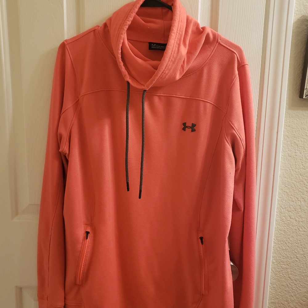 Pink Under Armour Pull over